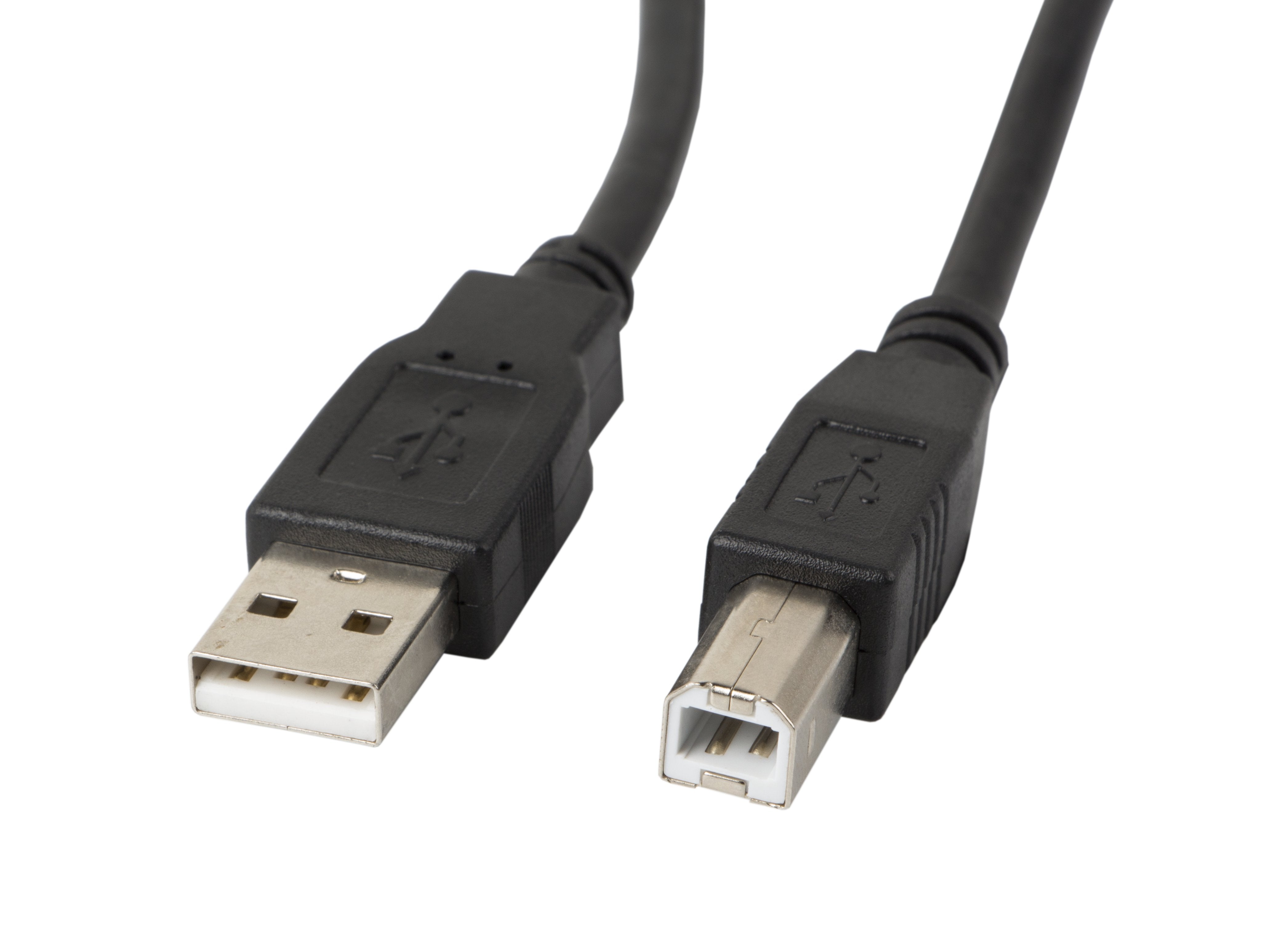 EAN 5901969428667 - Lanberg CA-USBA-10CC-0010-BK cable USB USB 2.0 1 m USB B Negro imagen 1
