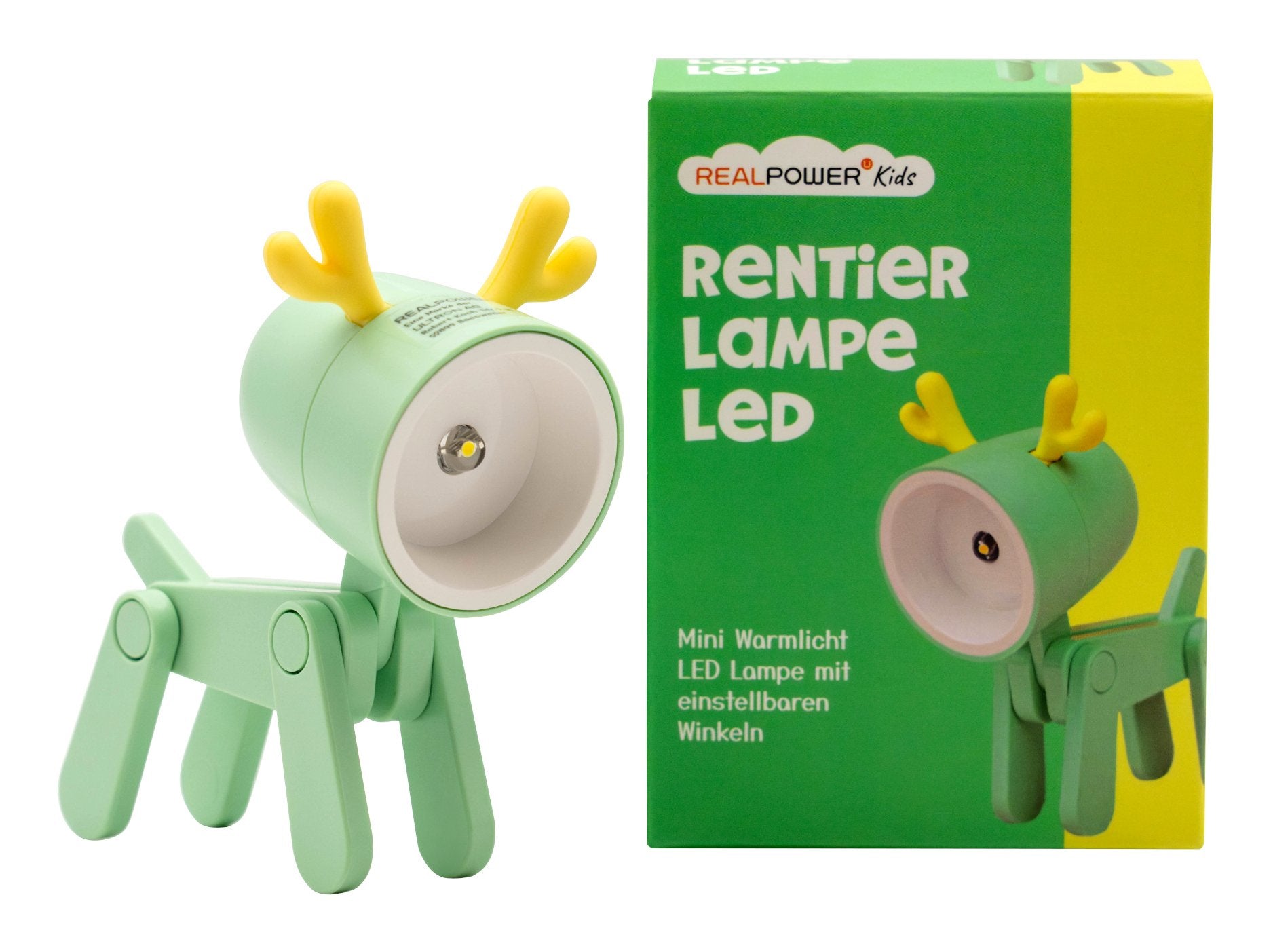 EAN 4040895012241 - RealPower 486259 lámpara de mesa LED Verde imagen 3