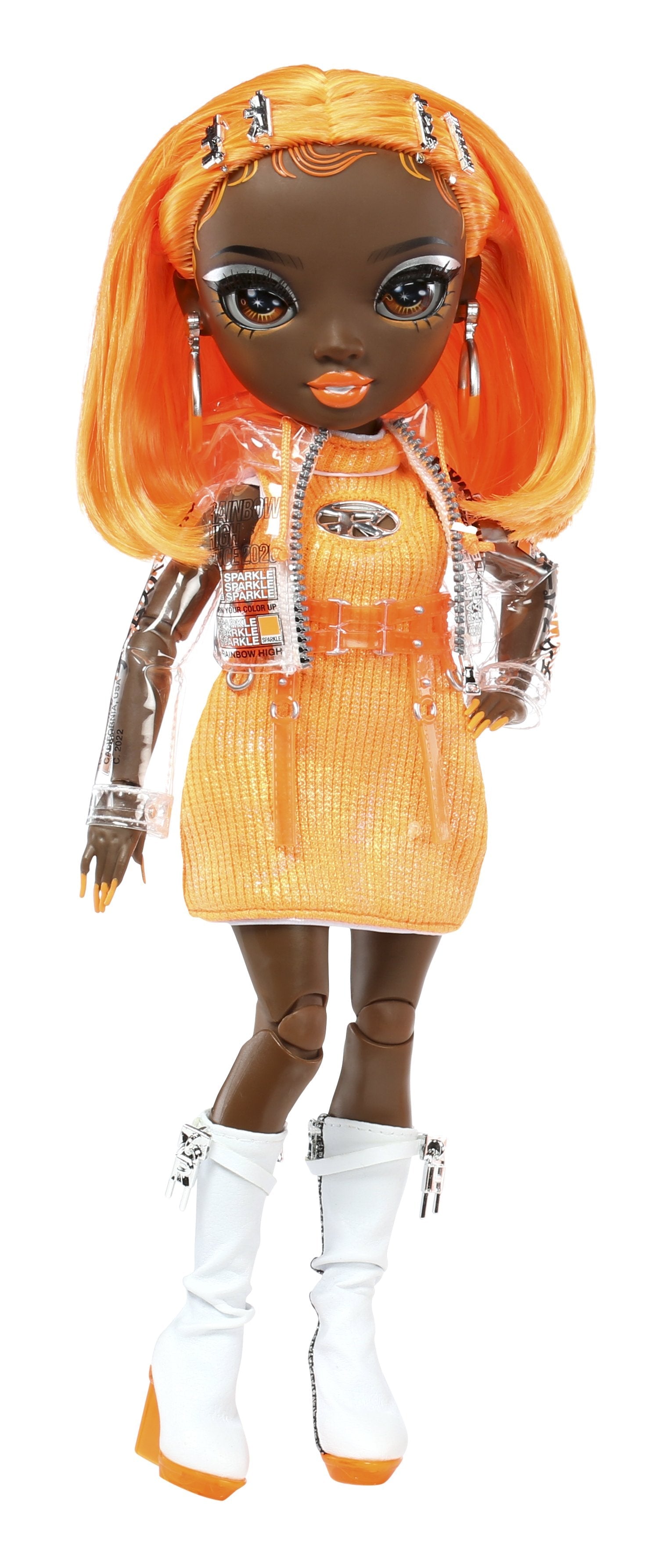 EAN 0035051583127 - Rainbow High Orange Fashion Doll -Michelle St. Charles imagen 7