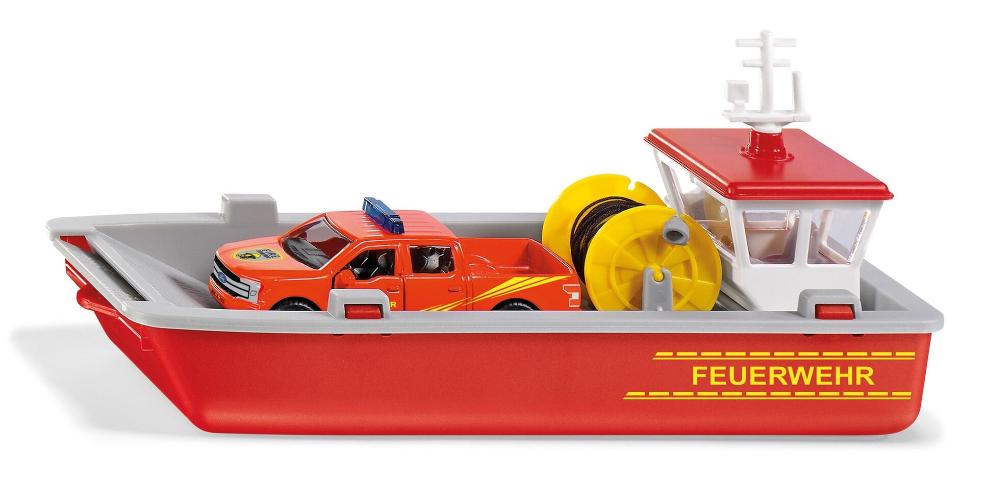 EAN 4006874021178 - Siku Fire Brigade working boat Maqueta de embarcación de la brigada contra incendios Previamente montado imagen 2