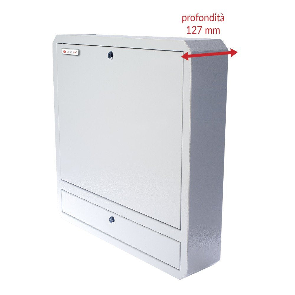 Techly Security Box For Notebooks And Lims Accessories Blanco Ral9016