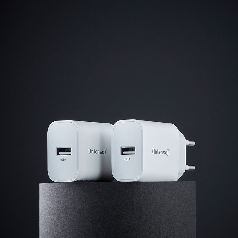 Intenso Usb-Ladegerät Doppelpack: Je 1 X Usb-A 5 Watt Blanco