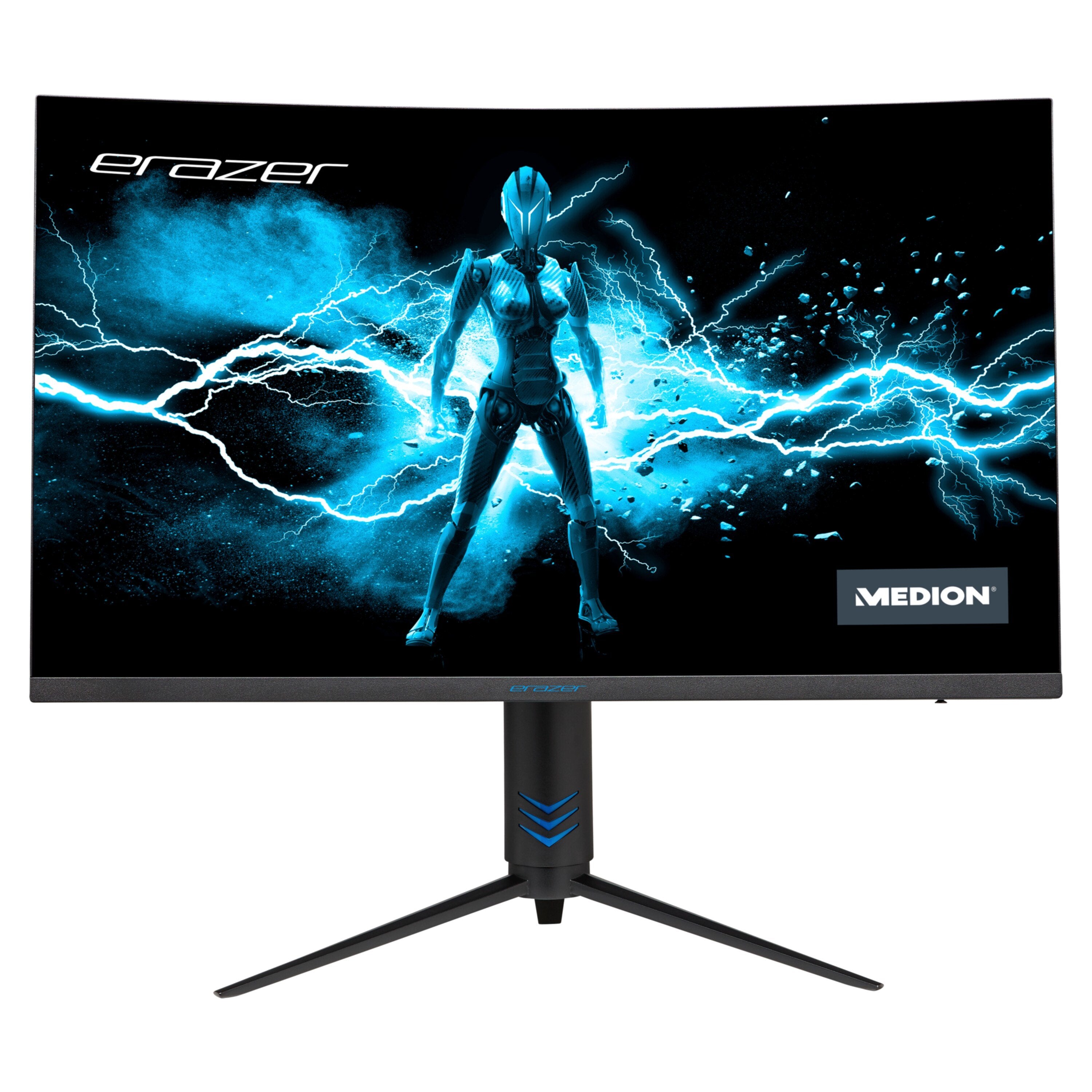 Monitor Medion 32" Erazer Spectator X20 Curvo Led Va Fullhd 165hz - Respuesta 1ms - Ajustable En Altura, Giratorio E