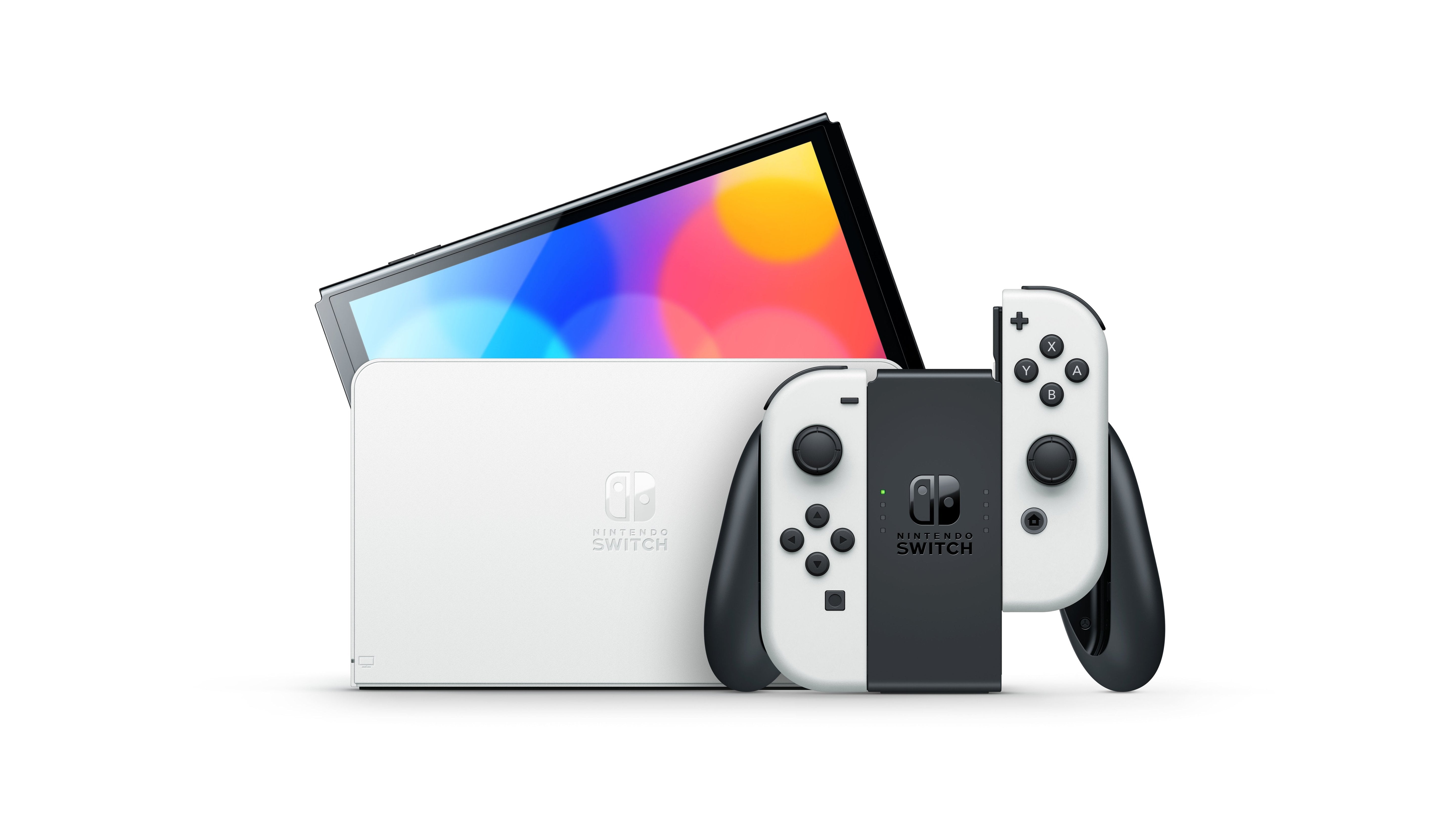 EAN 0045496453435 - Nintendo Switch OLED videoconsola portátil 17,8 cm (7") 64 GB Pantalla táctil Wifi Blanco imagen 4