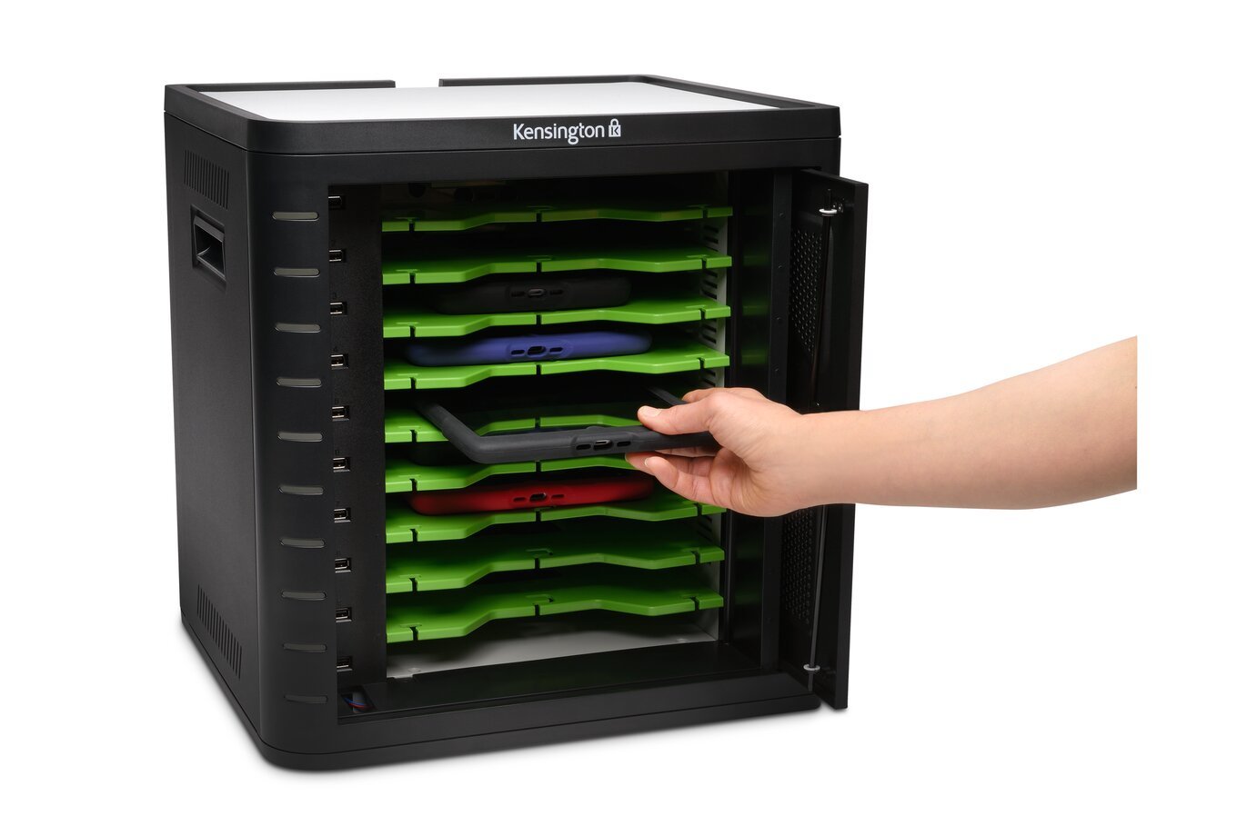 EAN 5028252418157 - Kensington K67862EU carrito y armario de dispositivo portátil Armario de gestión y carga para dispositivo imagen 7