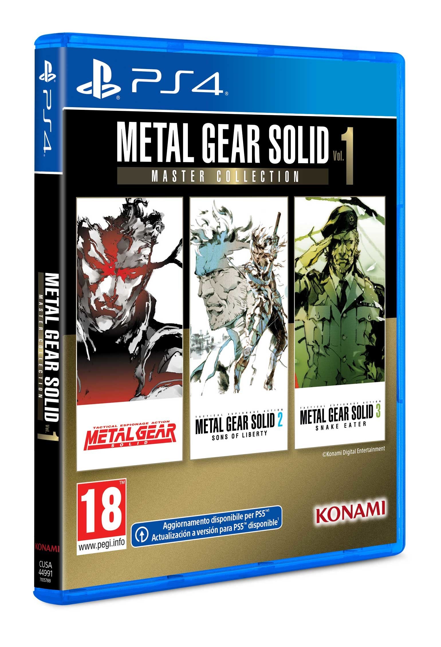 Juego Metal Gear Solid: Master Colct. V1 Playstation 4