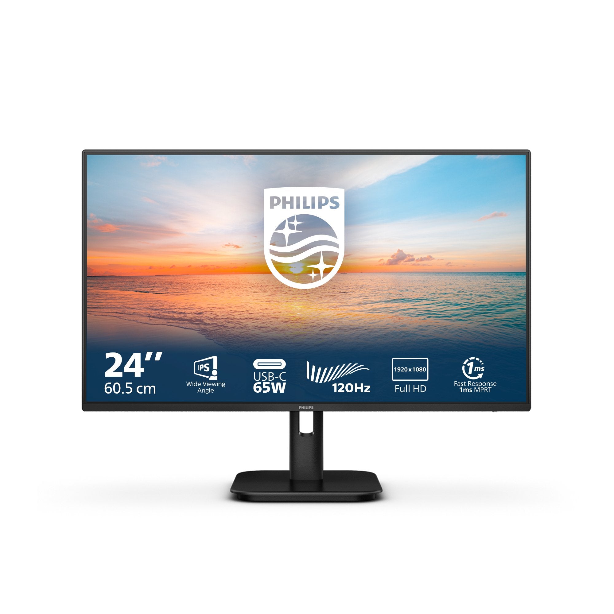 EAN 8712581803513 - Philips 1000 series 24E1N1300A/00 pantalla para PC 60,5 cm (23.8") 1920 x 1080 Pixeles Full HD LCD Negro imagen 1