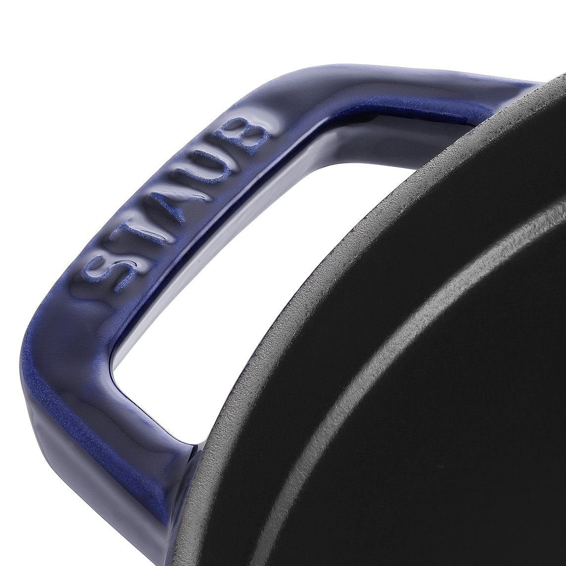 Staub Cocotte, Sartén, Azul, Hierro Fundido, 3,8 L, 1 Pieza(S), 24 Cm