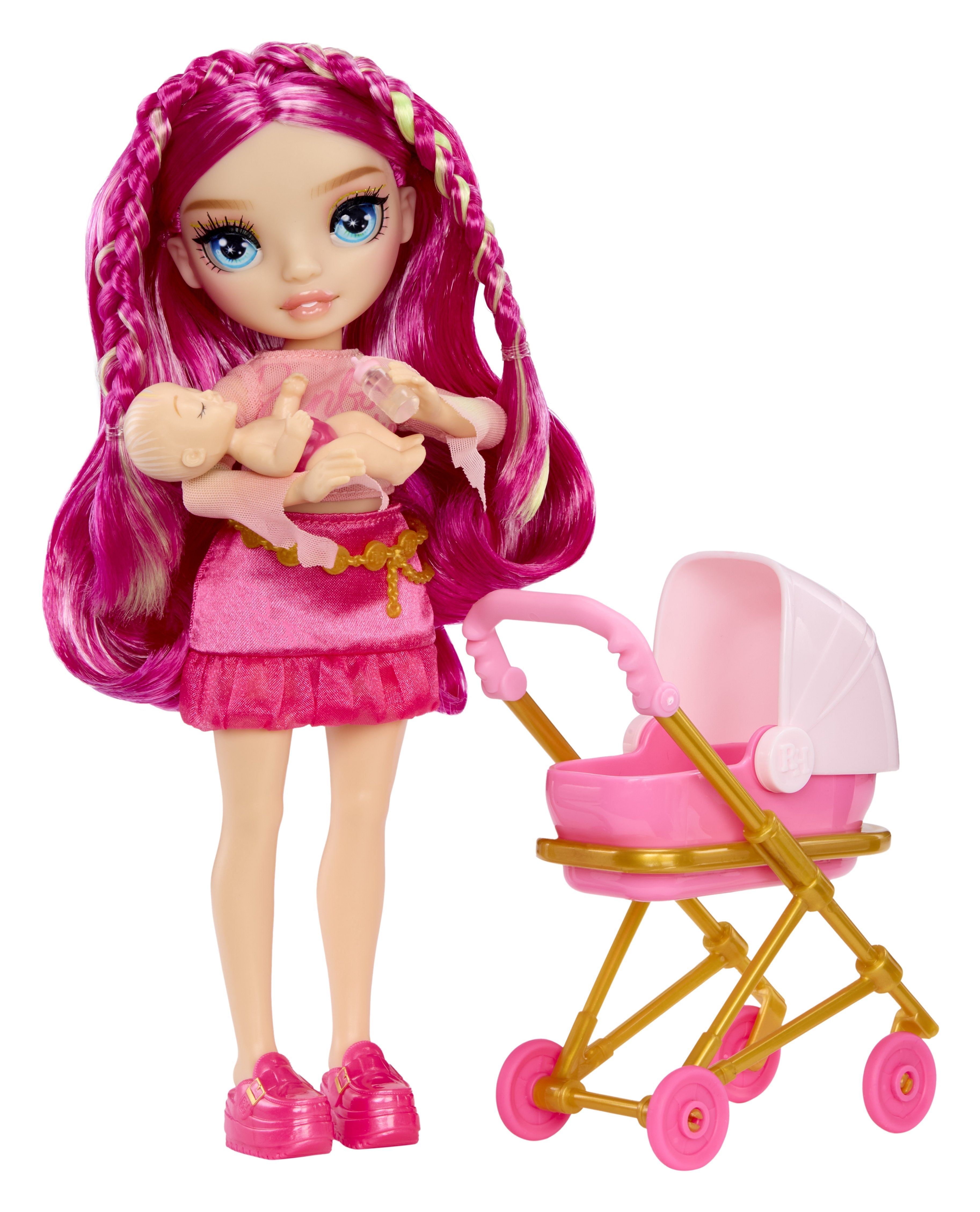Mga Entertainment Mga Rainbow High Jr High Babysitters Fashion Doll- Stella 248484-Euc
