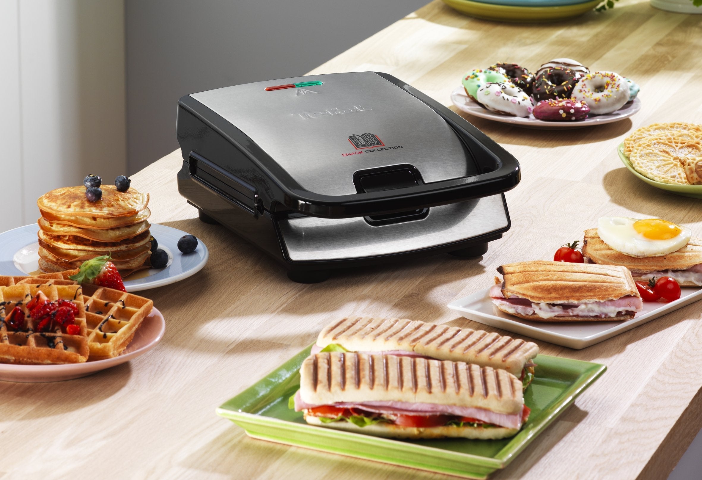 Sandwichera Tefal Sw852d12 Snack Collection