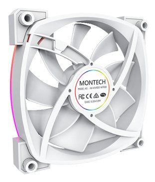 EAN 4710562749281 - Montech AX140 PWM Carcasa del ordenador Ventilador 14 cm Blanco 1 pieza(s) imagen 4