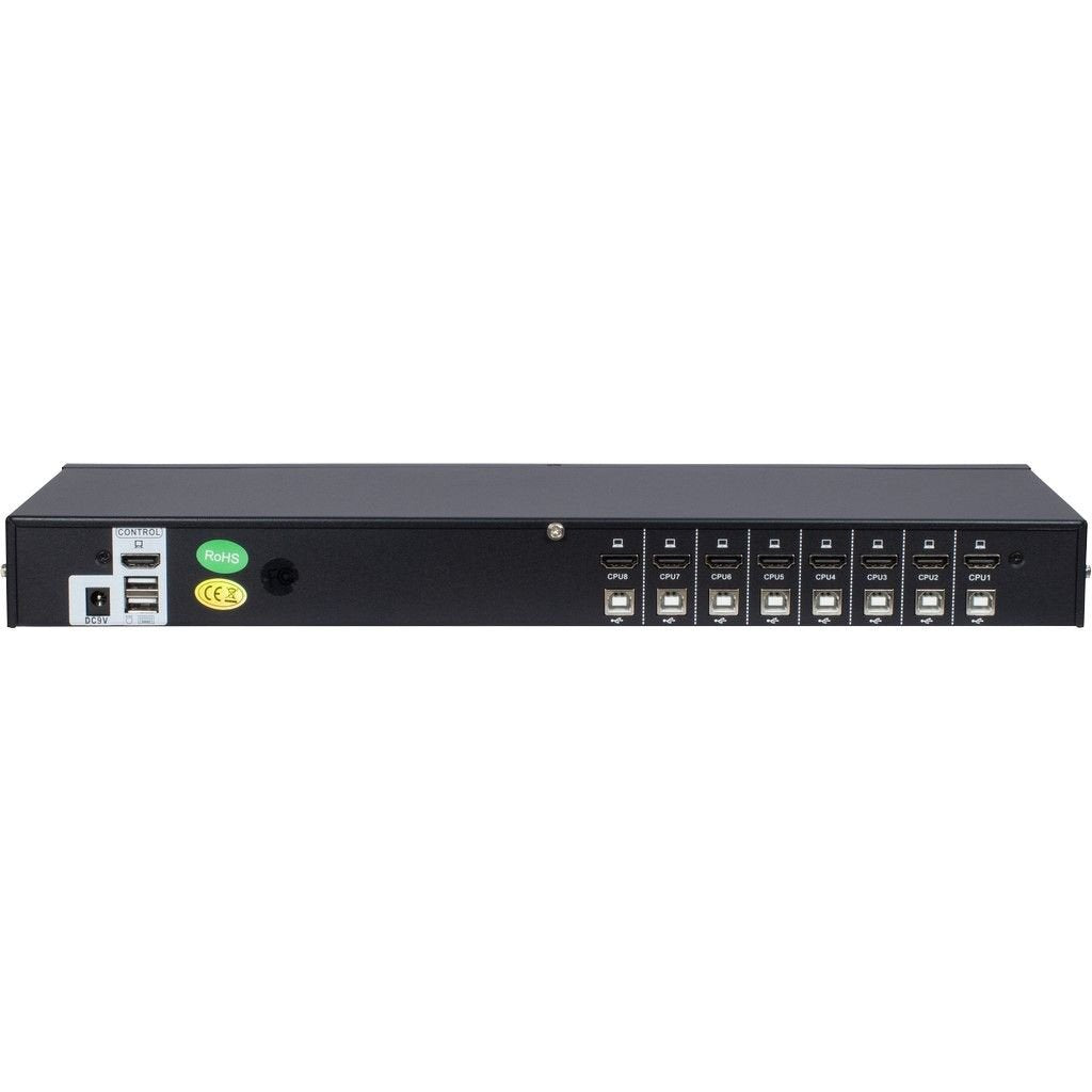 Inter-Tech Kvm-Switch As-9108ha Rackmount Hdmi, 8xhdmi/Usb Retail