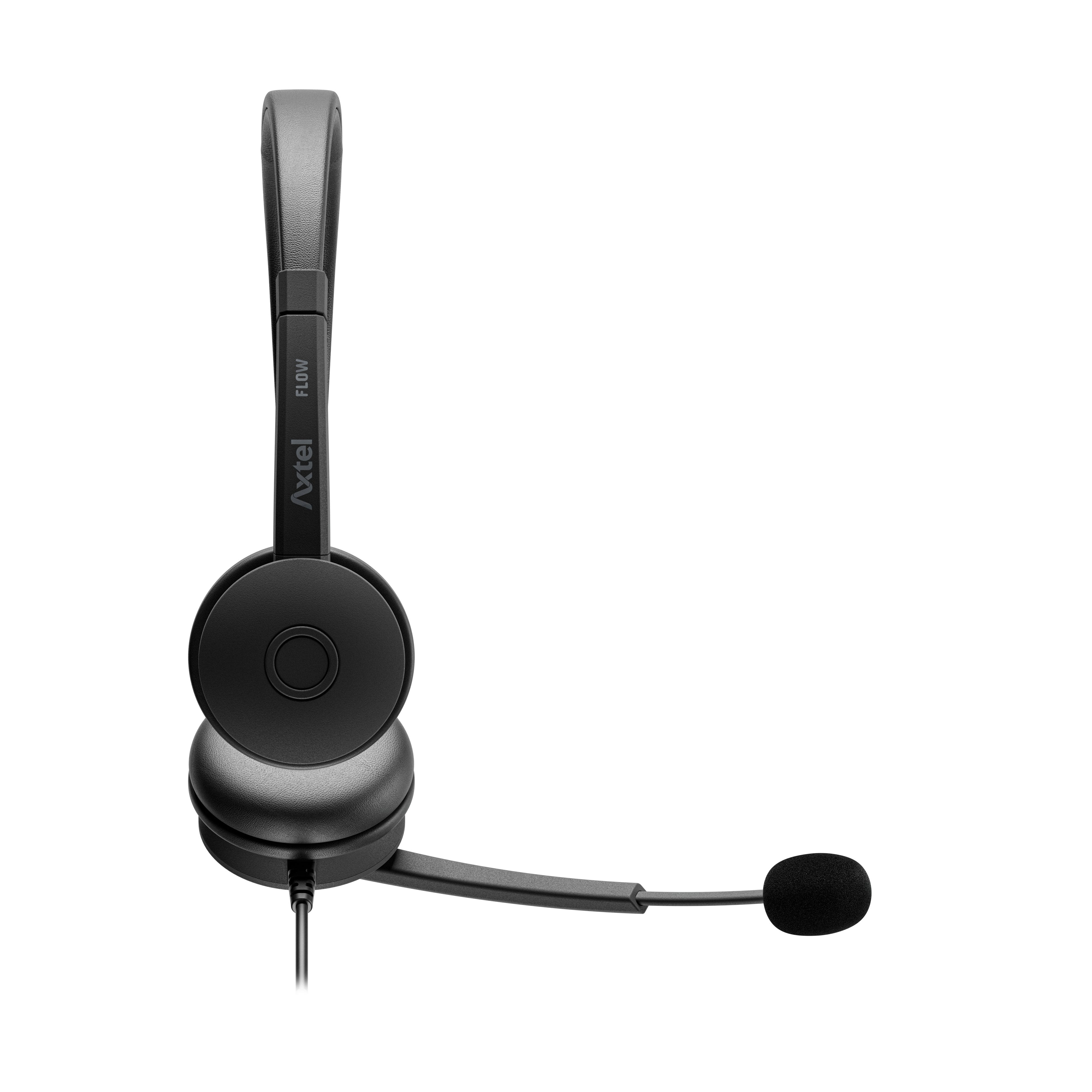 EAN 5901986764274 - Axtel AXH-FLOWUCDC auricular y casco Auriculares Alámbrico Diadema Oficina/Centro de llamadas USB Type-C imagen 4