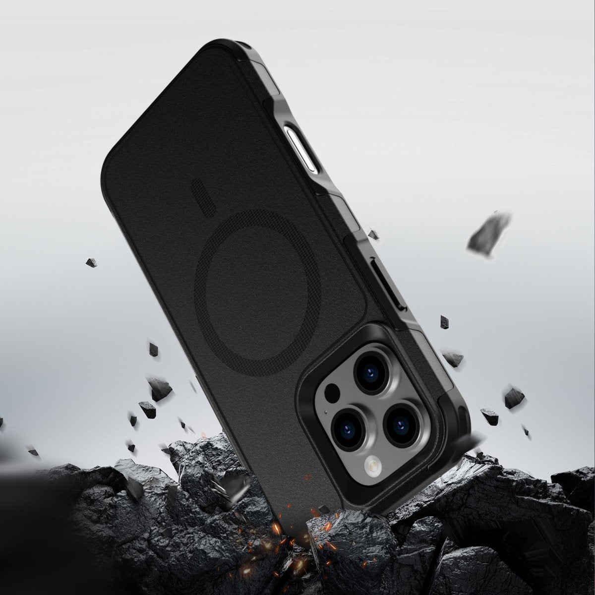 4smarts Defend Funda Para Apple Iphone 16 Pro Magsafe-Kompatibel