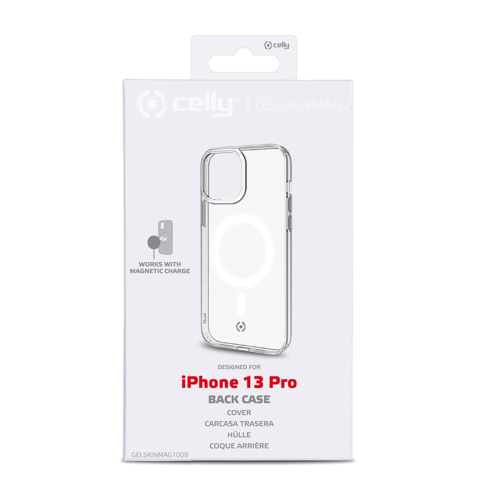 Celly Case Iphone 13 Pro Magsafe Tpu Transparent Gelskinmag1008