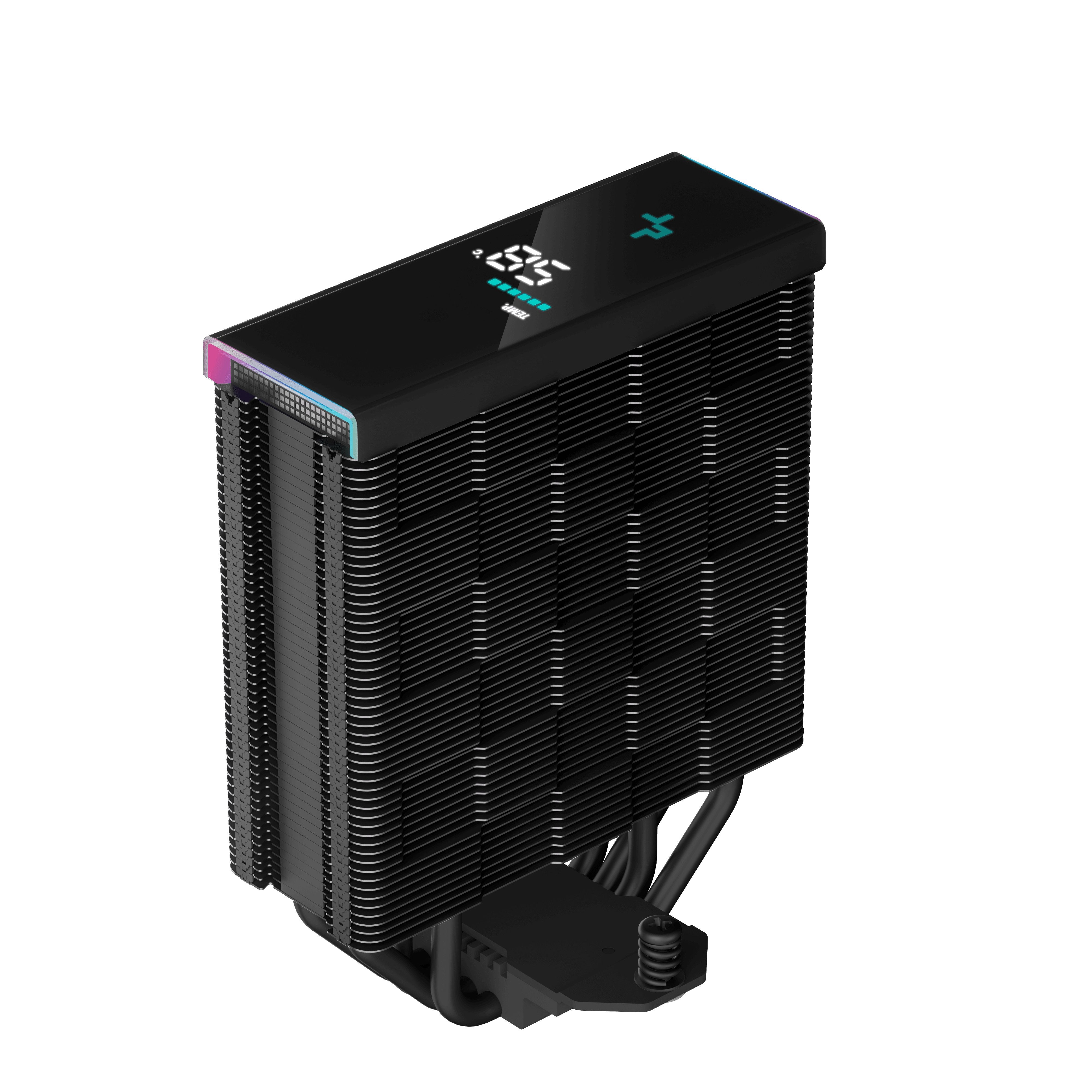 EAN 6933412728207 - DeepCool AK400 DIGITAL Procesador Refrigerador de aire 12 cm Negro 1 pieza(s) imagen 6