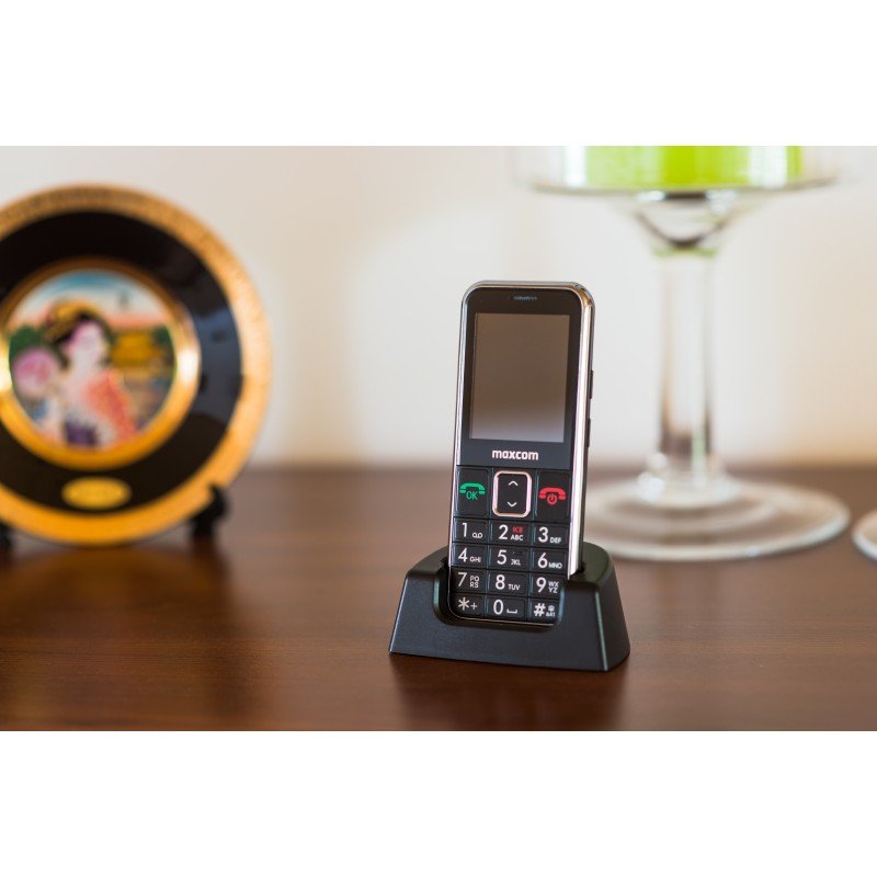 EAN 5908235975597 - MaxCom MM730 teléfono móvil 5,59 cm (2.2") Negro Teléfono para personas mayores imagen 4