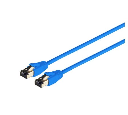 Cable De Red Cat8.1 Rj45 S Ftp Lzsh 5m Azul