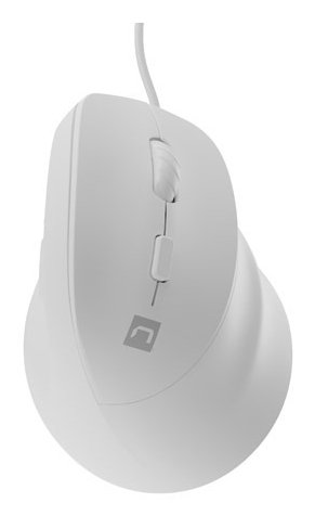 Raton Natec Crake 2 Pro Vertical 12.800 Dpi Optico Blanco