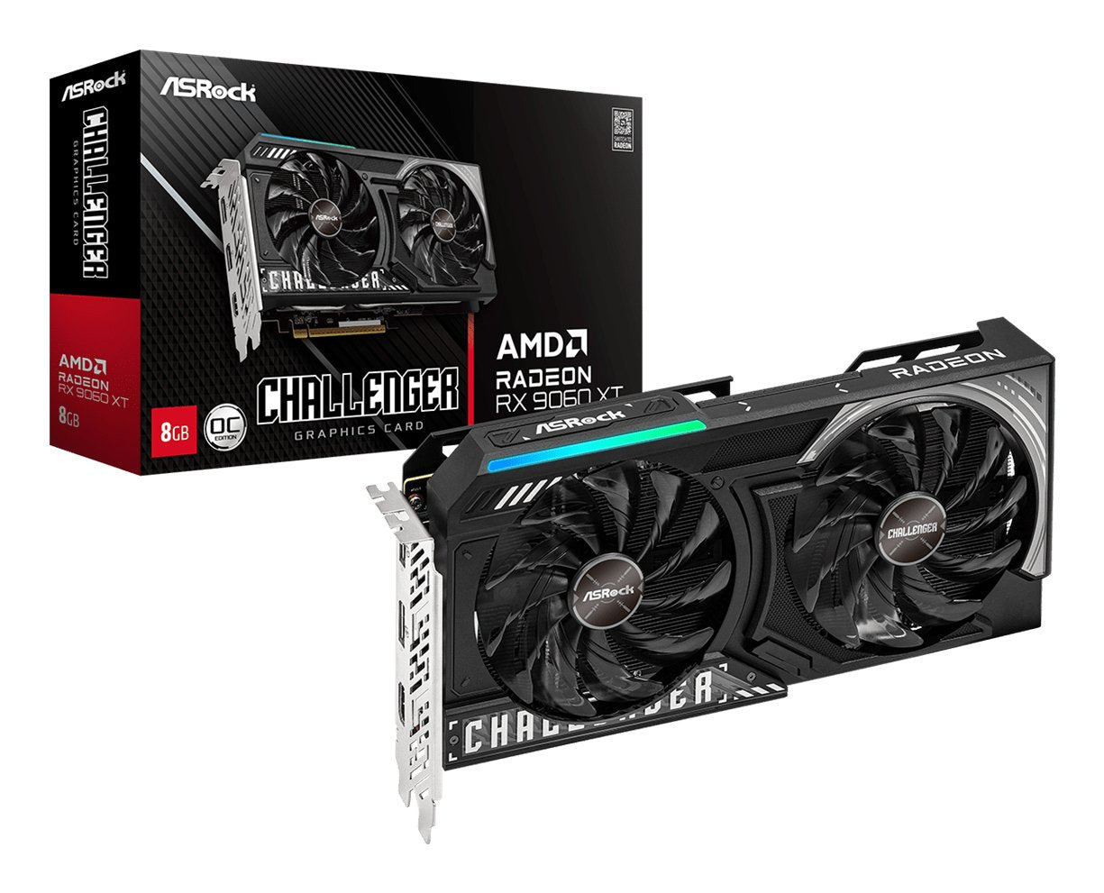 EAN 4711581490864 - Asrock RX 9060 XT Challenger 8GB OC AMD Radeon RX 9060 XT GDDR6 imagen 6