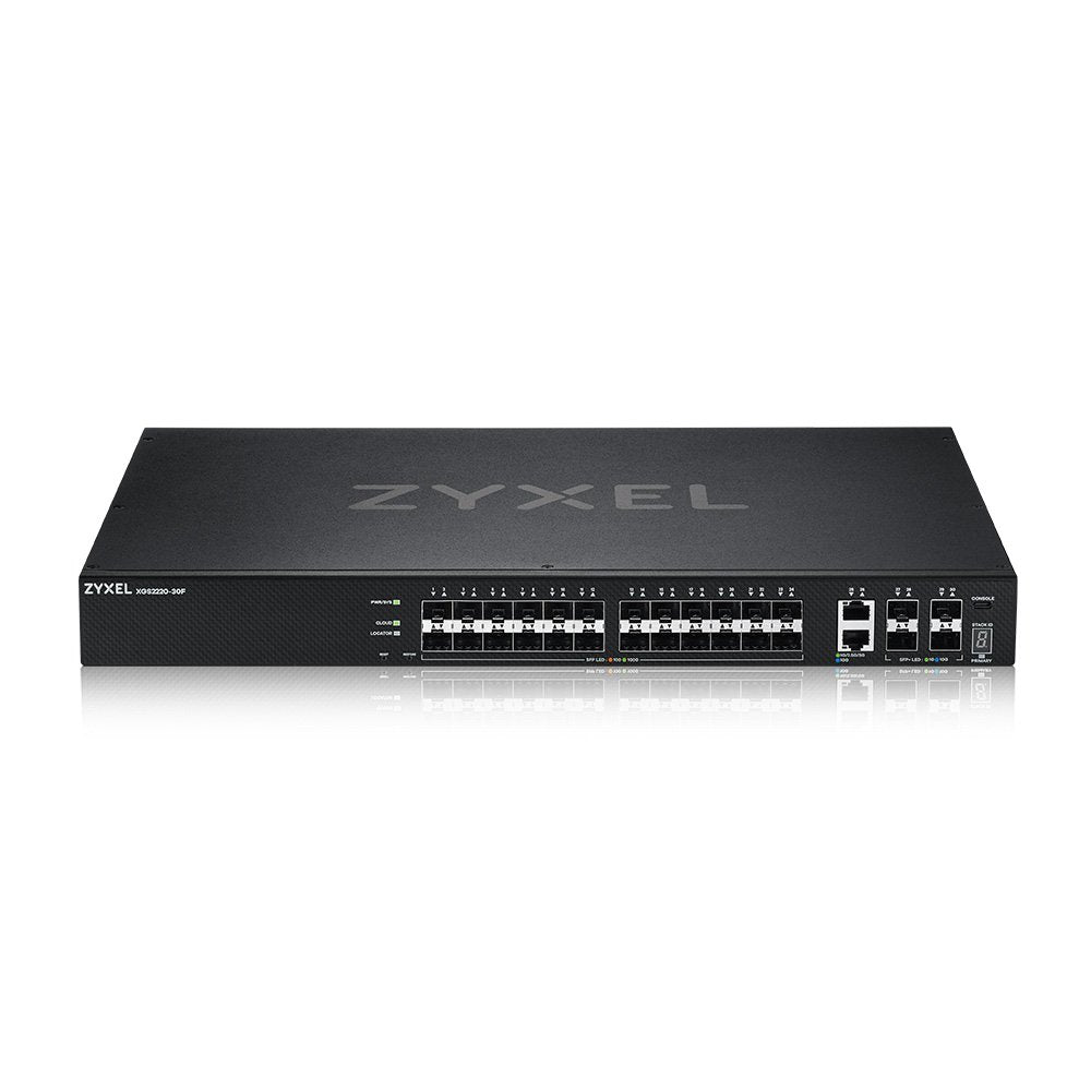 EAN 4718937624980 - Zyxel XGS2220-30F Gestionado L3 Negro imagen 1