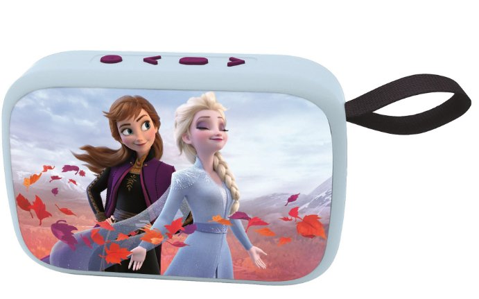 Altavoz Inalámbrico Lexibook Frozen 5w Bluetooth 4h Autonomía Batería Litio 300 Mah Función Tws Azul