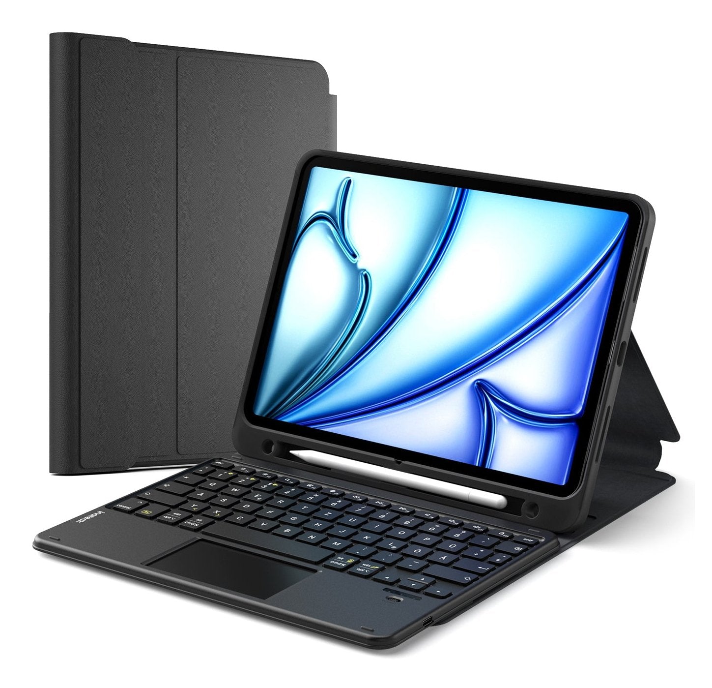 EAN 6976521112666 - Inateck KB002_BLACK teclado para móvil QWERTZ Bluetooth Negro imagen 1