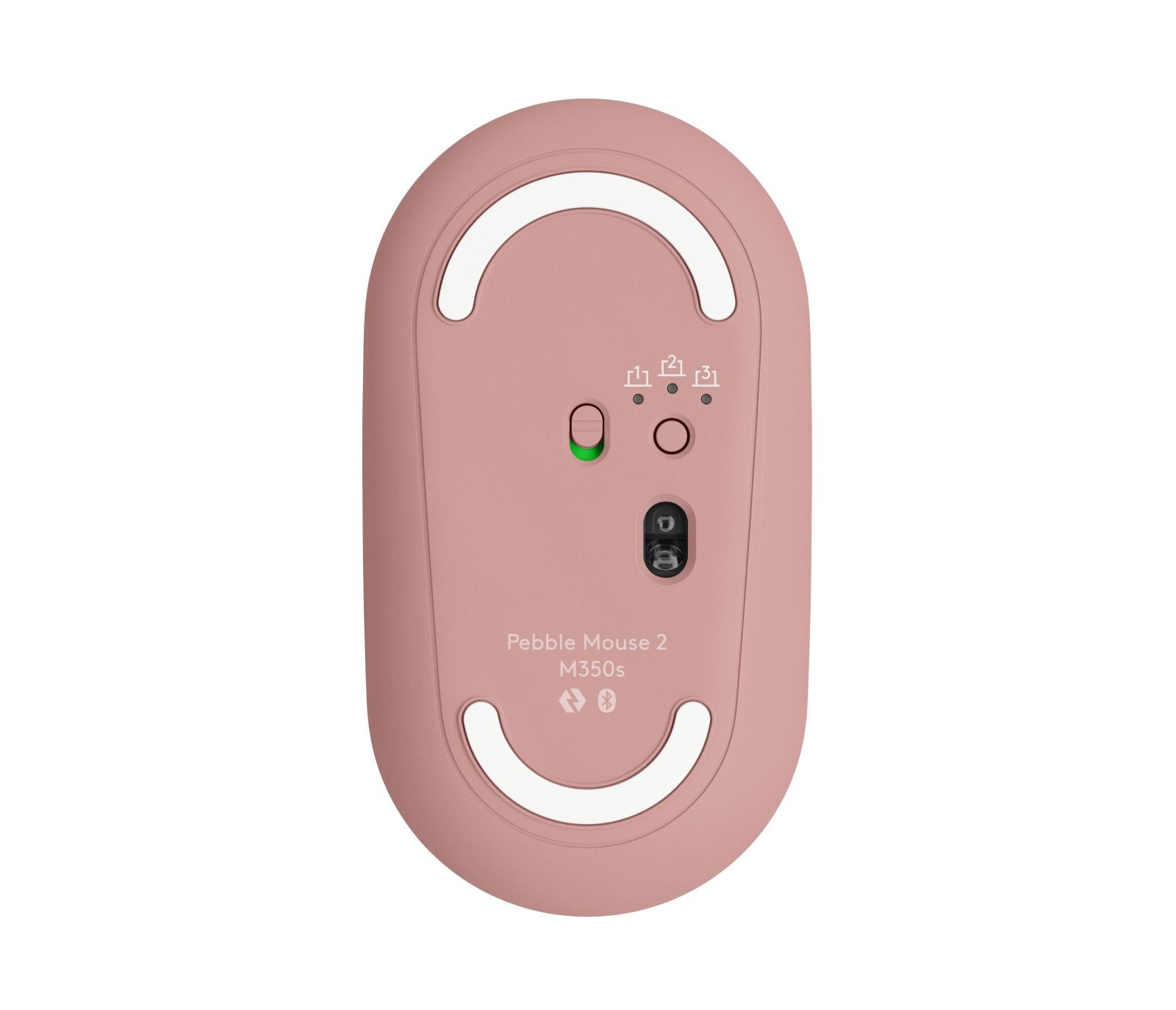 Ratón Logitech Pebble 2 M350s Wireless + Bluetooth Rosa 910-007014