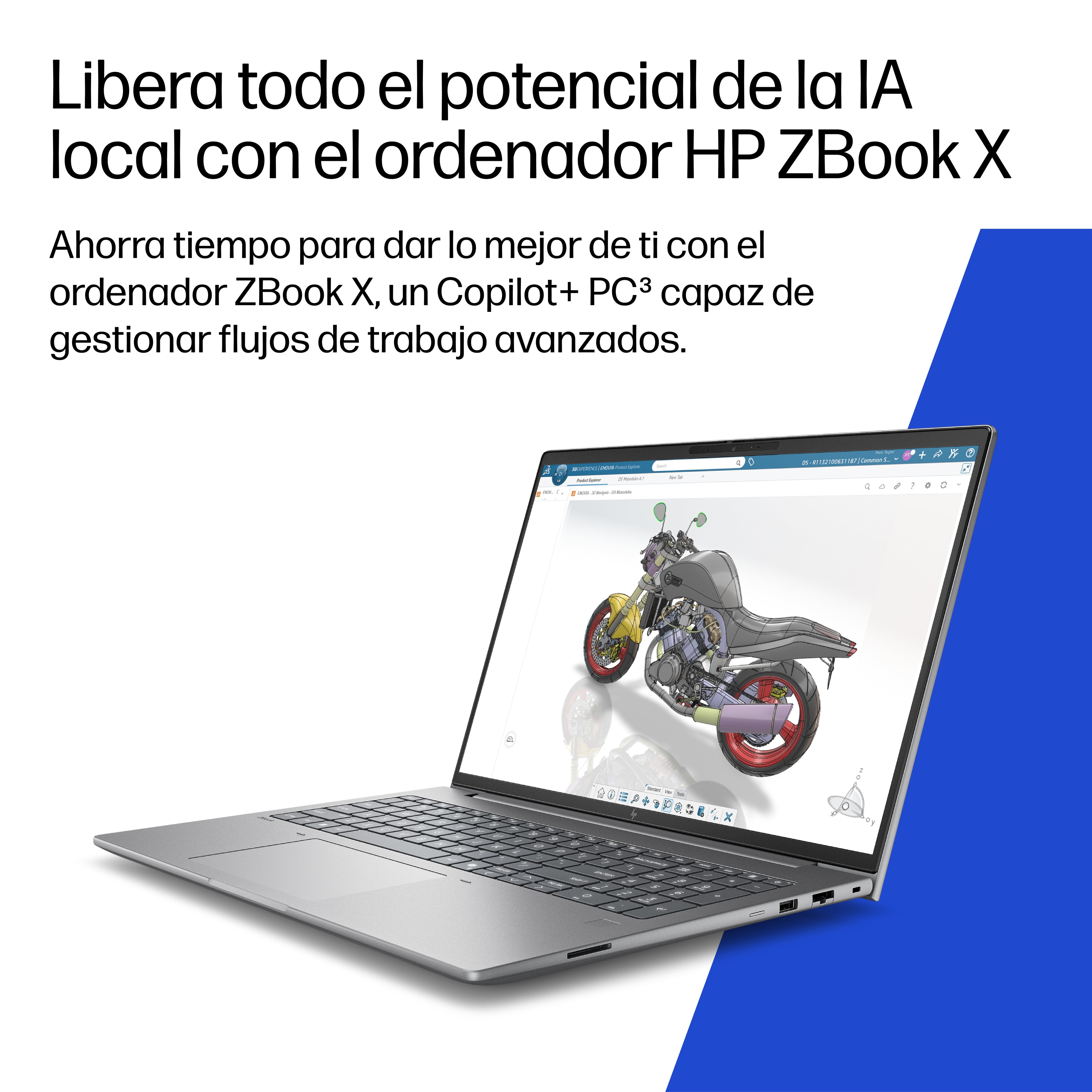 EAN 0826581384960 - HP DQ0D9ET ordenador portatil Copilot+ PC Intel Core Ultra 7 40,6 cm (16") Pantalla táctil WUXGA 32 GB DD imagen 8