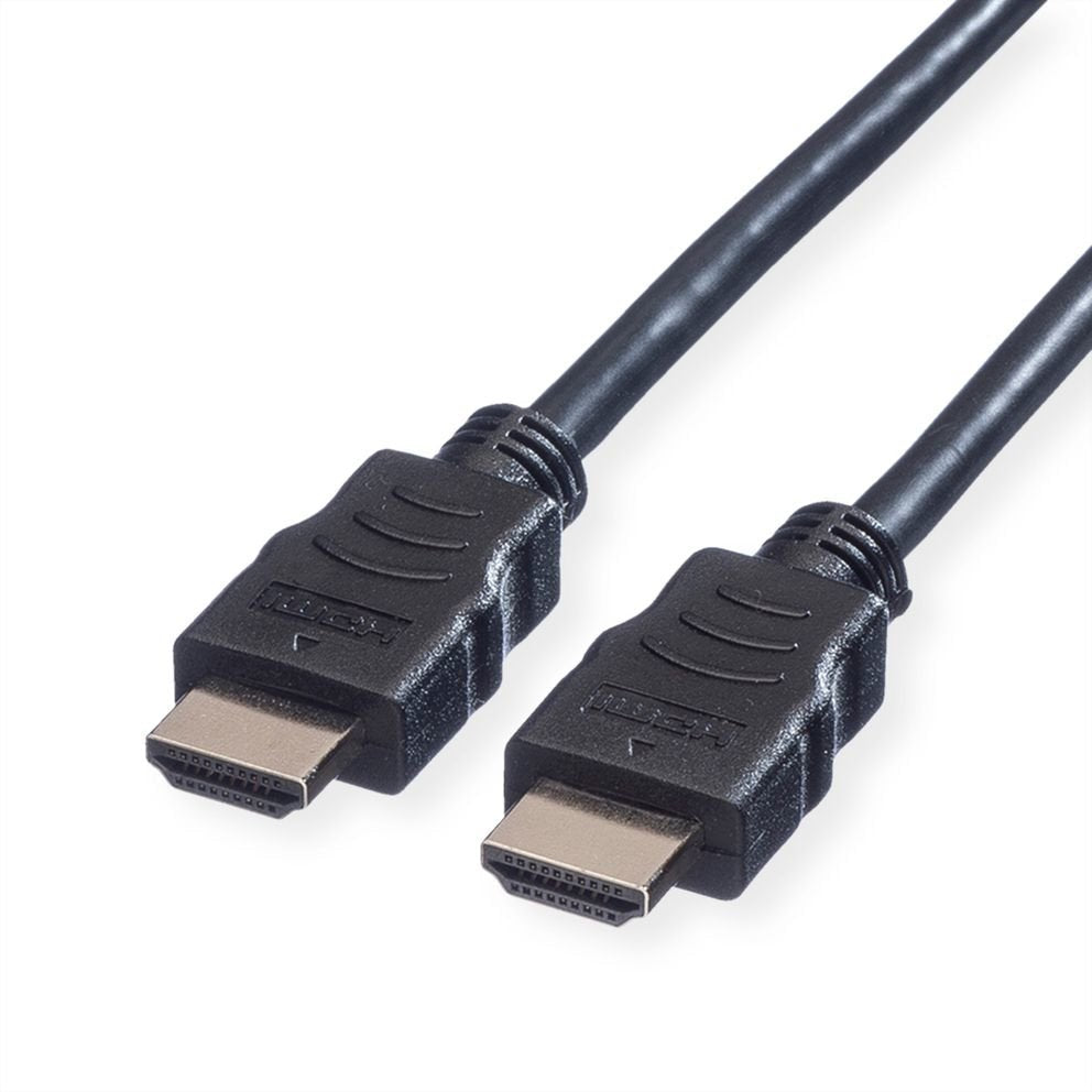 Value Hdmi High Speed Cable Mit Ethernet Schwarz 5m