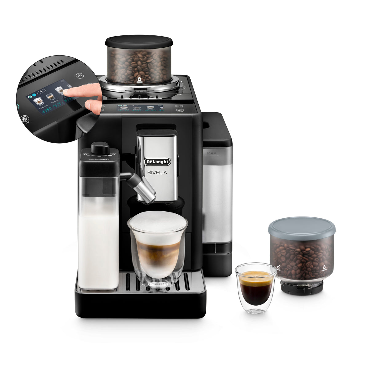 EAN 8004399026612 - De’Longhi Rivelia EXAM440.55.B Totalmente automática Máquina espresso 1,4 L imagen 1