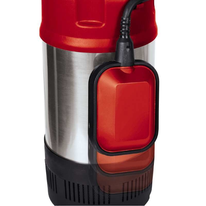 Bomba Einhell Gc-Dw 900 N Sumergible 7 M, Bombas Presión E Inmersión Rojo/Plateado, Rojo, Acero Inoxidable, 7 M, 32 M, 230 V, 50 Hz