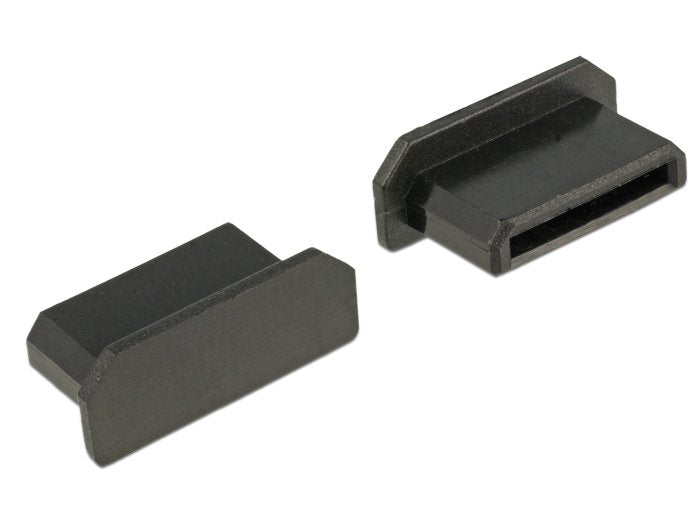 Staubschutz Für Hdmi Mini-C Buchse Ohne Griff 10 Stück Schwarz
