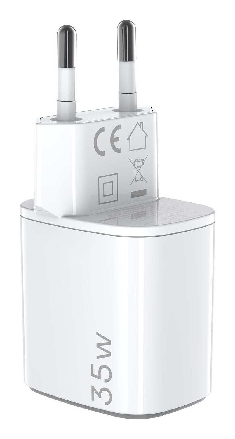 EAN 8021735212225 - Celly UPTC1USB1USBC35 cargador de dispositivo móvil Universal Blanco Corriente alterna Carga rápida Inter imagen 2