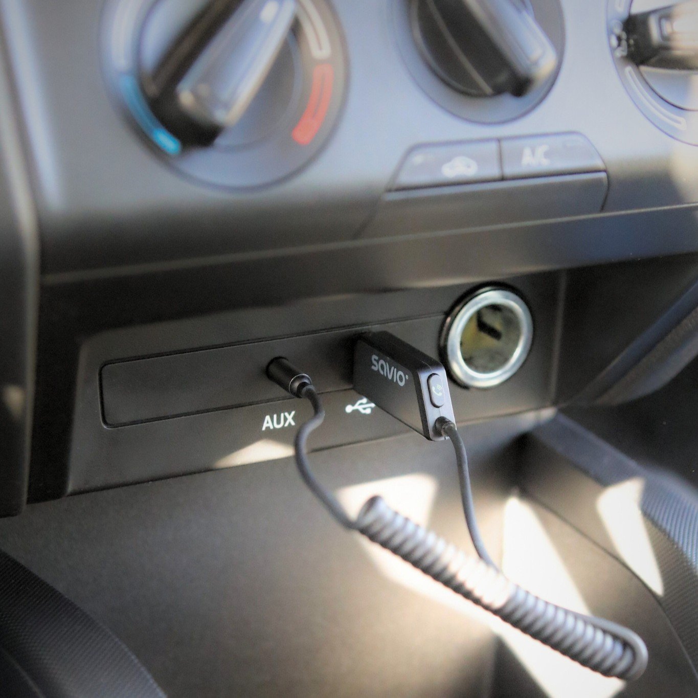 EAN 5901986048442 - Savio TR-16 transmisor FM 2400 - 2483,5 MHz Bluetooth Negro, Plata imagen 12