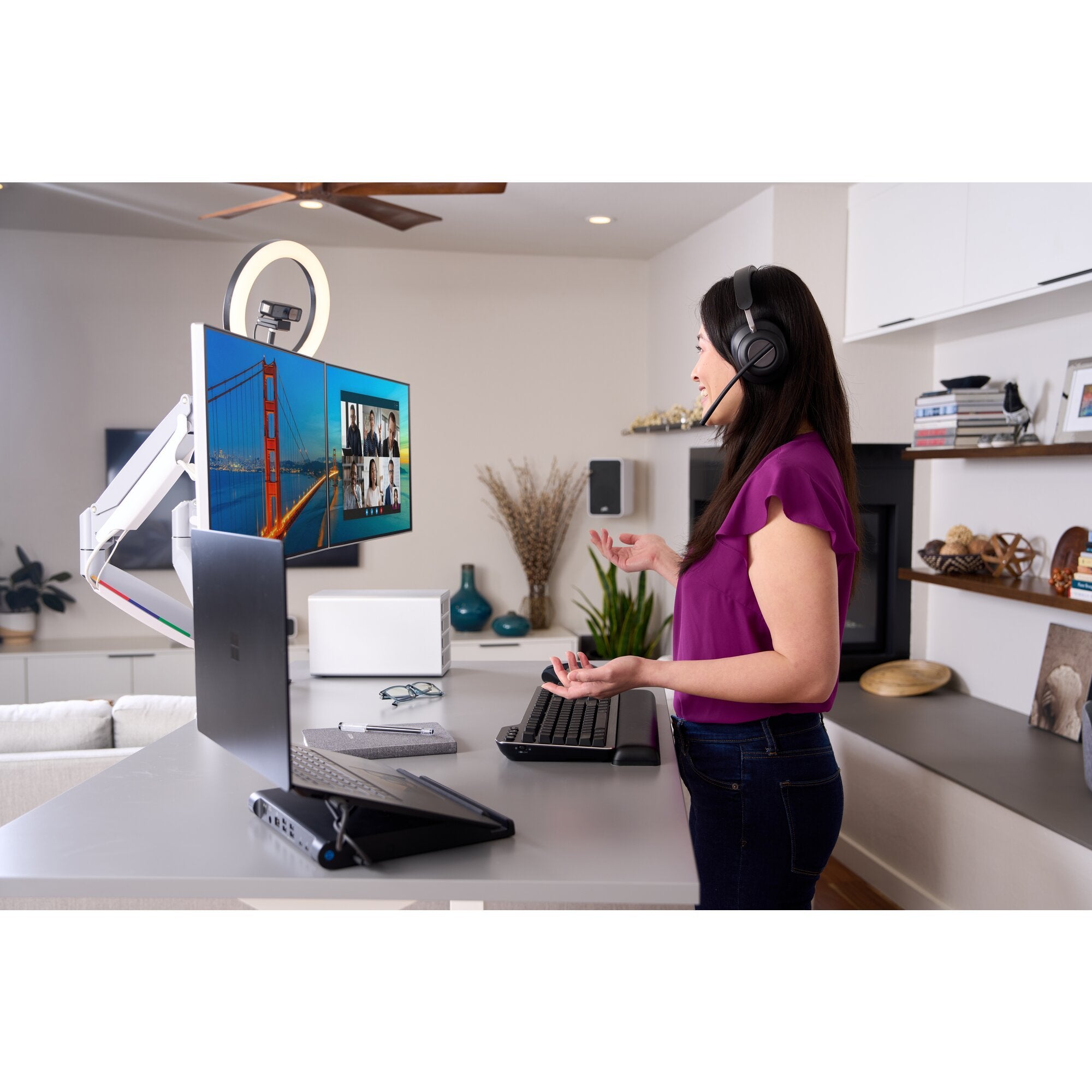EAN 0085896834526 - Kensington H3000 Inalámbrico Diadema Juego USB Tipo C Negro imagen 62