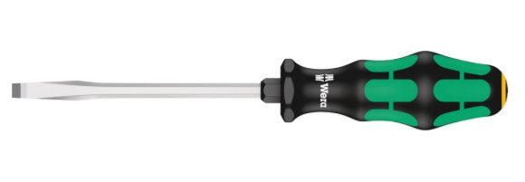 Wera 334 Sk Taller Ranura-Destornillador Ancho De Hoja