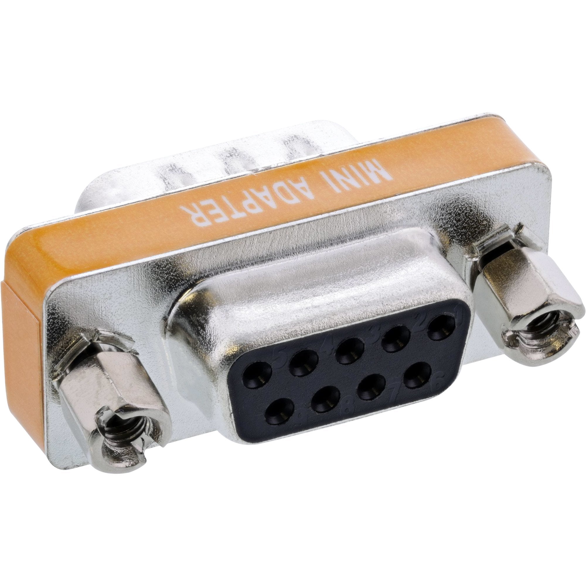 Adaptador De Módem Nulo Inline Pin Db9 Macho A Hembra
