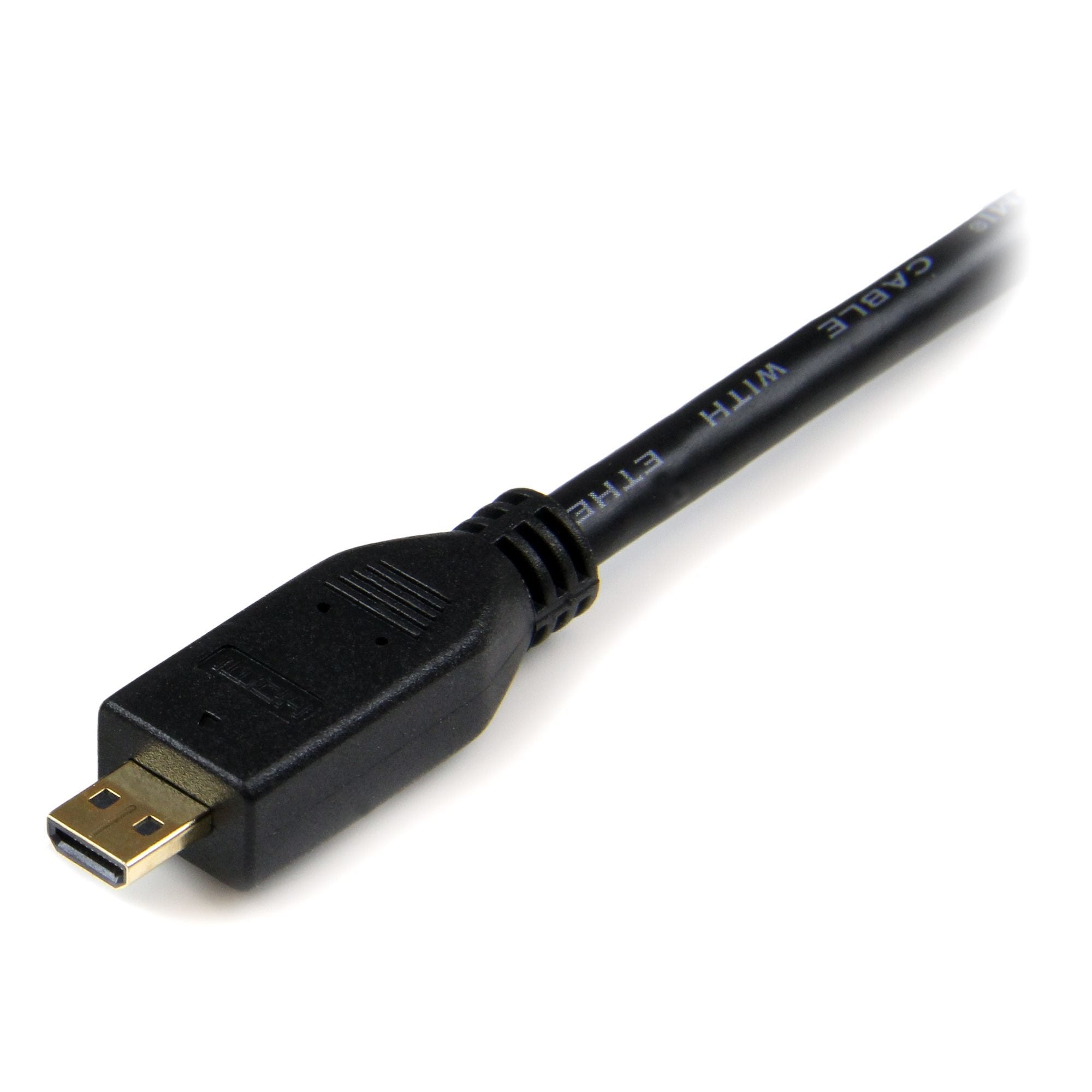EAN 0065030846936 - StarTech.com HDADMM50CM cable HDMI 0,5 m HDMI tipo A (Estándar) HDMI tipo D (Micro) Negro imagen 4