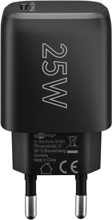 EAN 4040849653674 - Goobay 65367 cargador de dispositivo móvil Portátil, Smartphone, Tableta Negro Corriente alterna Interior imagen 3