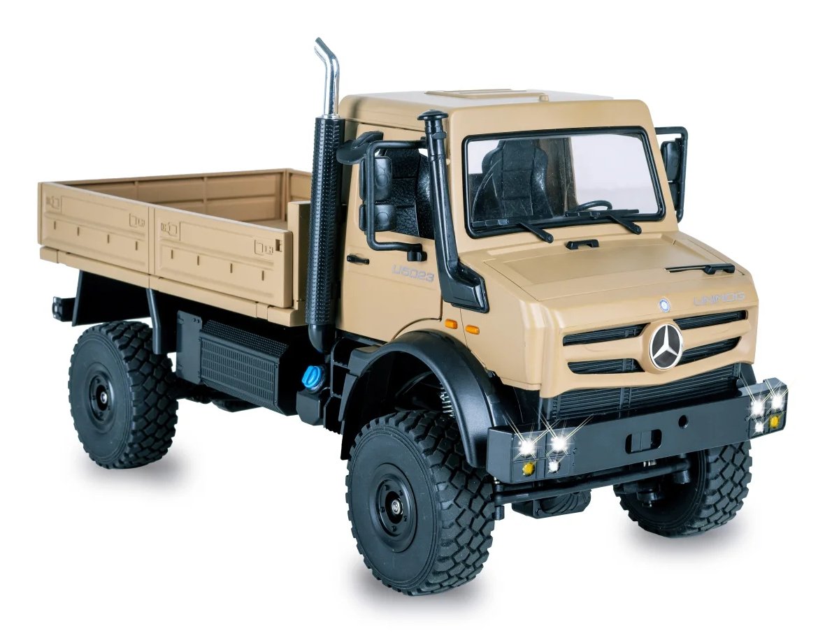 EAN 4042774476182 - Jamara Mercedes-Benz Unimog U5023 modelo controlado por radio Vehículo oruga Motor eléctrico 1:14 imagen 7