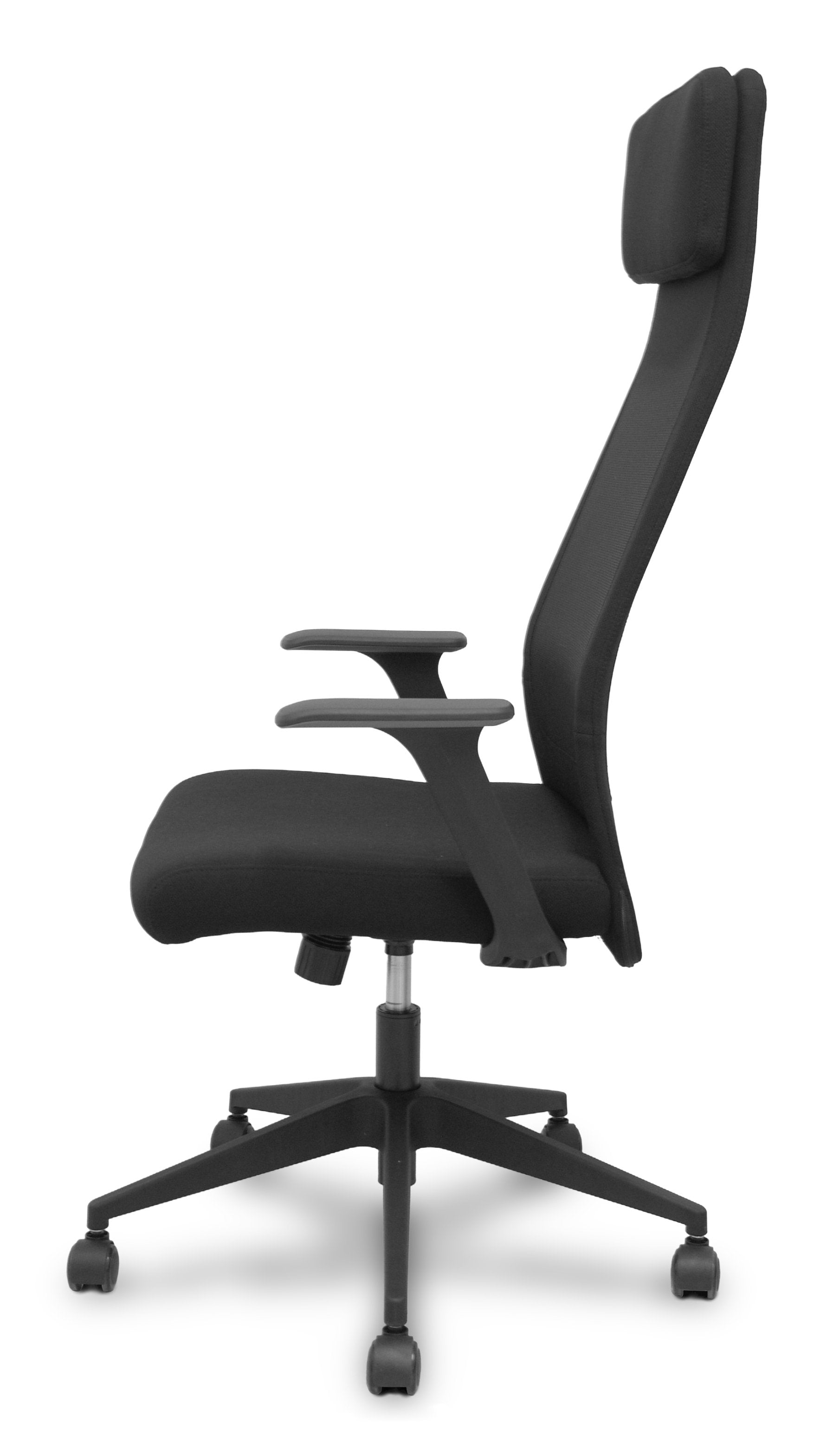 Piqueras Y Crespo Forol Silla Pro536 Basculante Tela Negra Brazos Fijos
