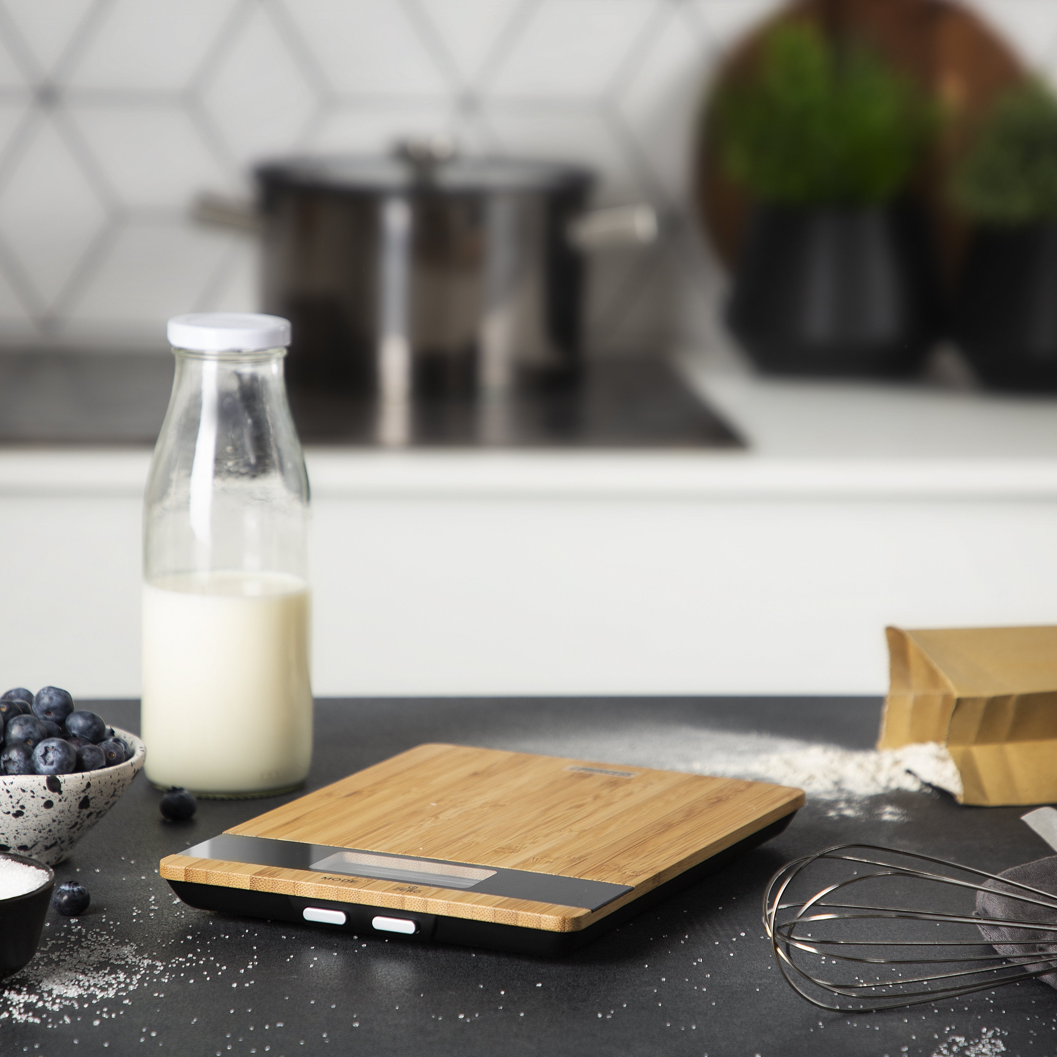 EAN 8713016086020 - Princess 492944 Bamboo, Negro Encimera Rectángulo Báscula electrónica de cocina imagen 10