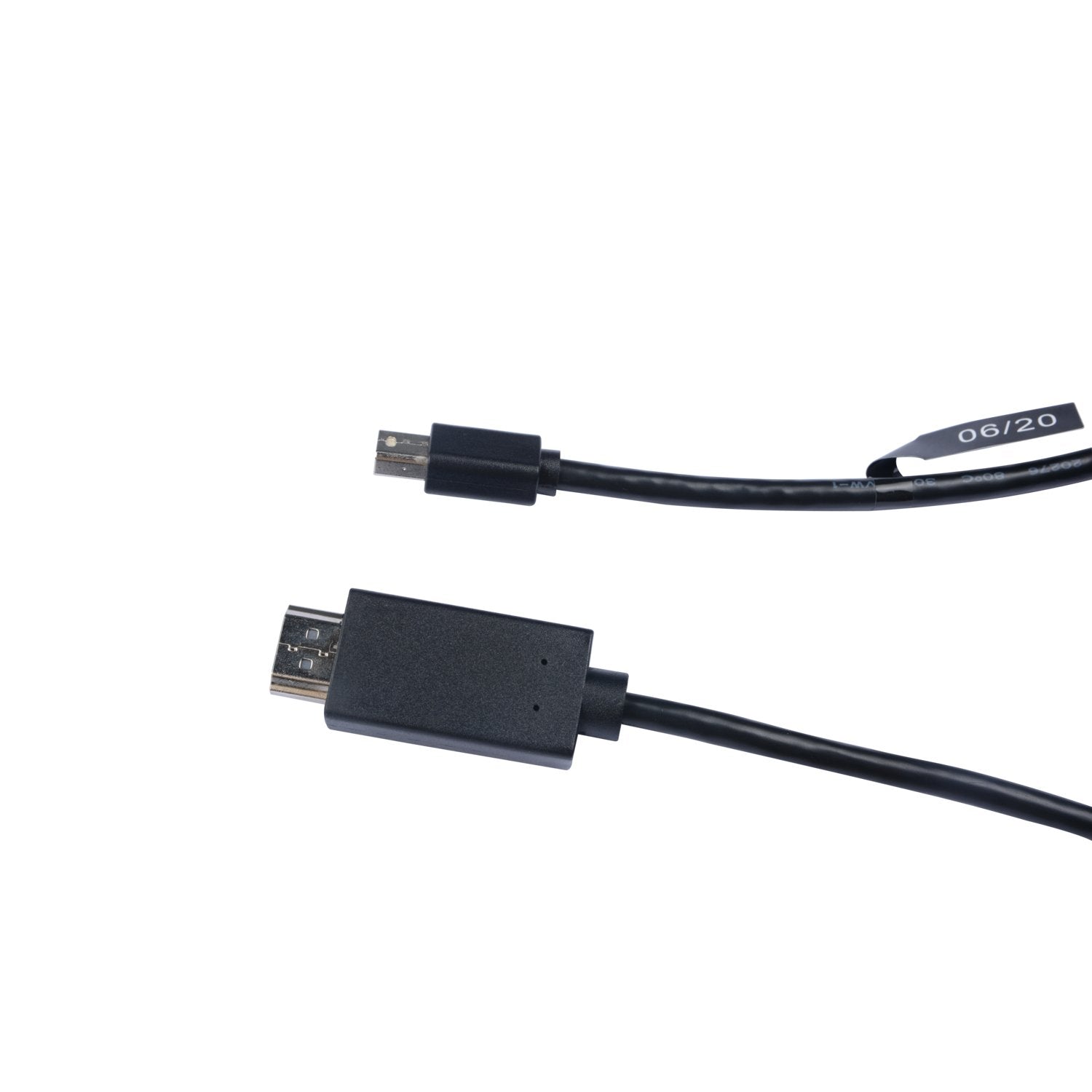 V7 Mini Displayport Macho A Hdmi Macho, 2 Metros, Unidireccional Desde Displayport Color Negro, Máxima Resolución De Vídeo De 1080p