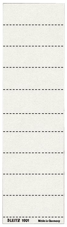 Esselte Leitz Etiquetas Para Archivador - Con Register - Blanco