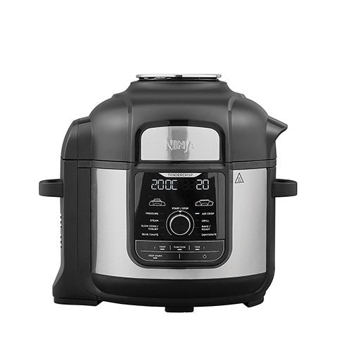 Ninja Op500eu Foodi Max Multi-Cooker Olla A Presión, Negro Y Plateado