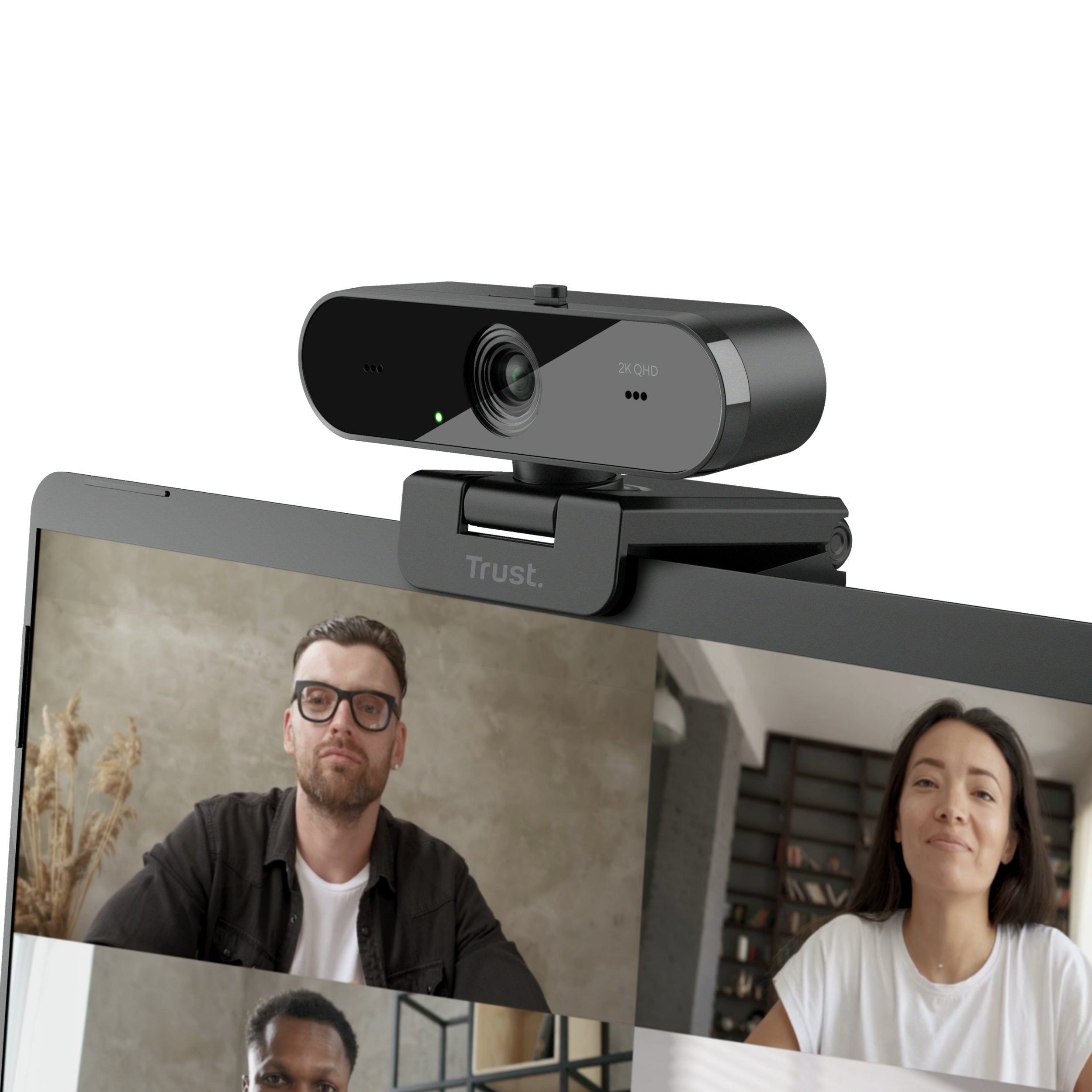 EAN 8713439247329 - Trust Taxon cámara web 2560 x 1440 Pixeles USB 2.0 Negro imagen 6