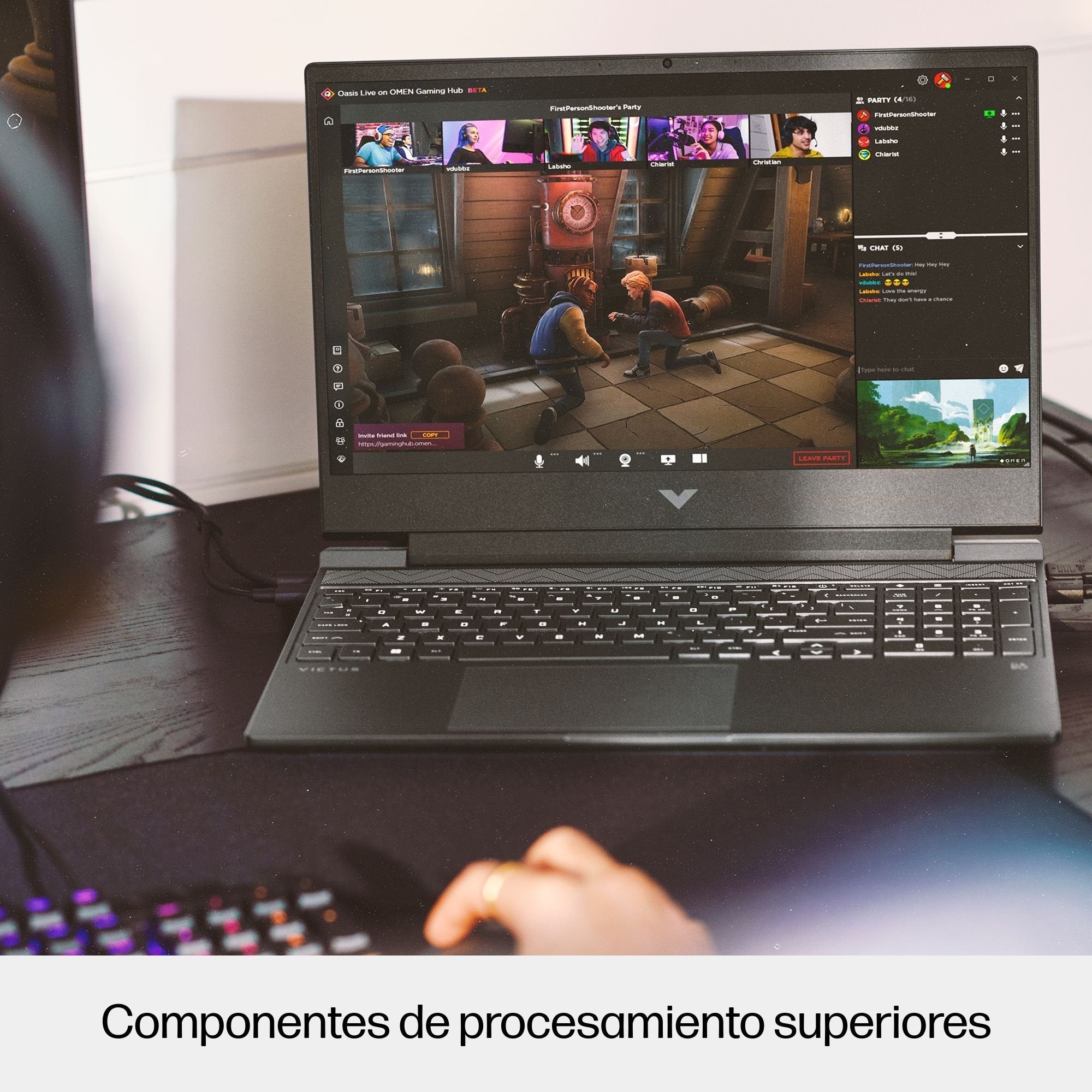 EAN 0197497183139 - HP Victus Gaming Victus 15-fa0052ns Intel® Core™ i5 i5-12450H Portátil 39,6 cm (15.6") Full HD 16 GB DDR4 imagen 6