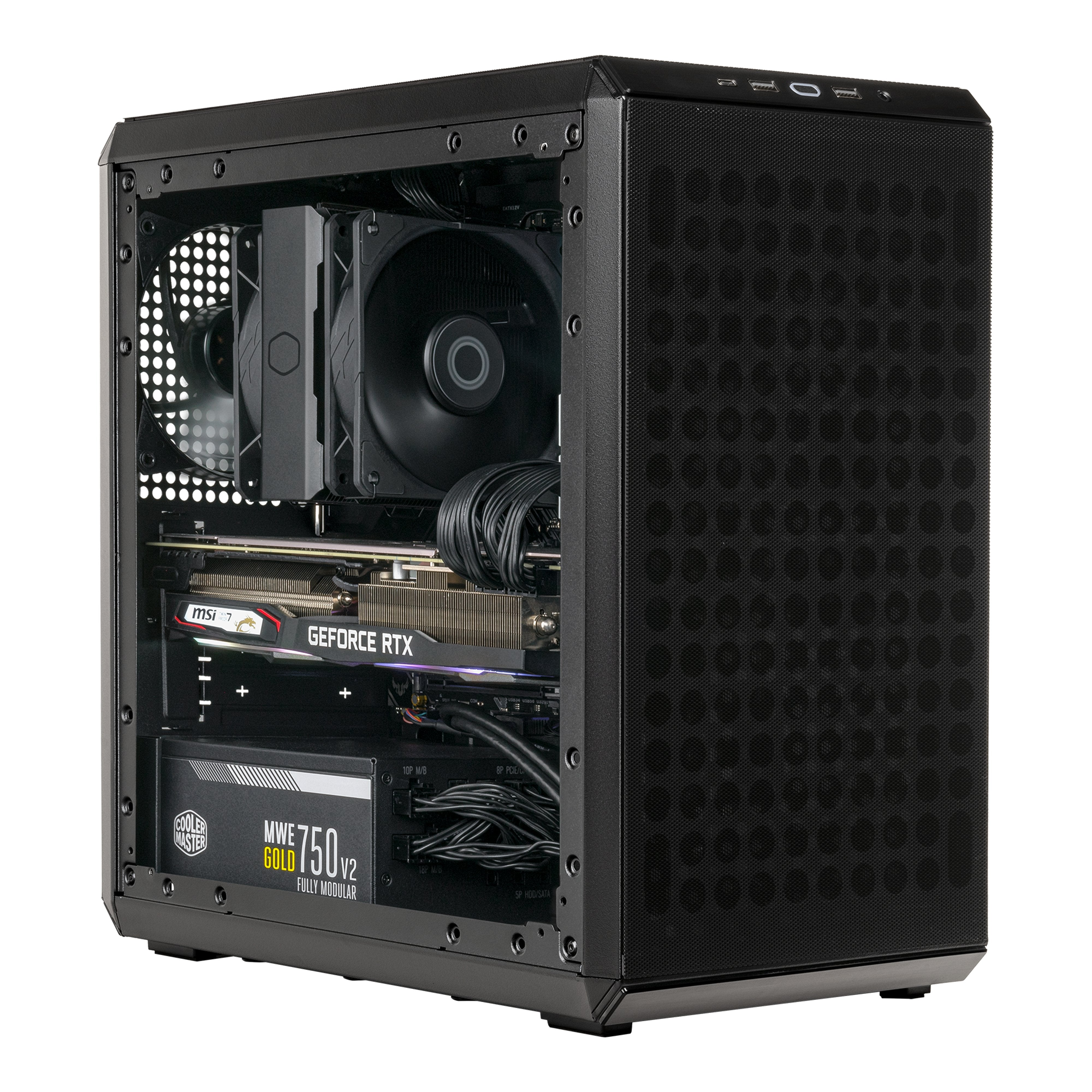 EAN 4719512140369 - Cooler Master Q300L V2 Mini Tower Negro, Transparente imagen 7