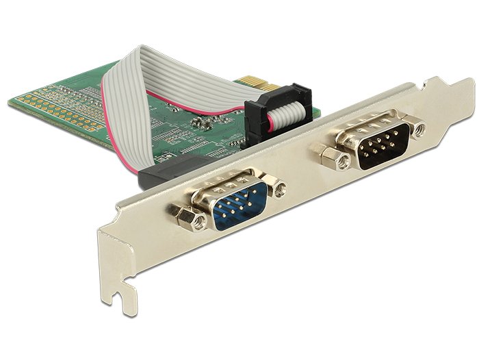 Delock Tarjeta Pci Express 2 X Serie Rs-232